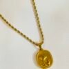 Golden Rose Necklace - Image 2