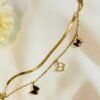 Layered Butterfly Bracelet - Image 2