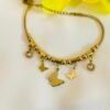 BUTTERFLY CHARM CHAIN BRACELET